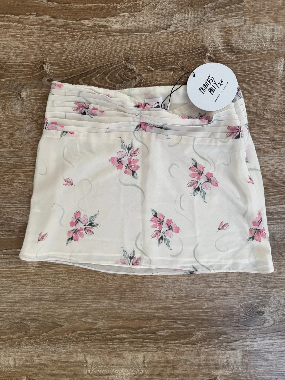 Princess Polly Cream Floral 3 piece matching set